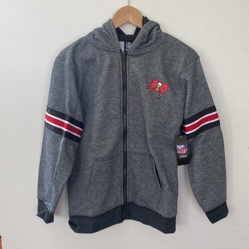 New with tags!!! NFL Tampa Bay Buccaneers Hoodie Jacket XL